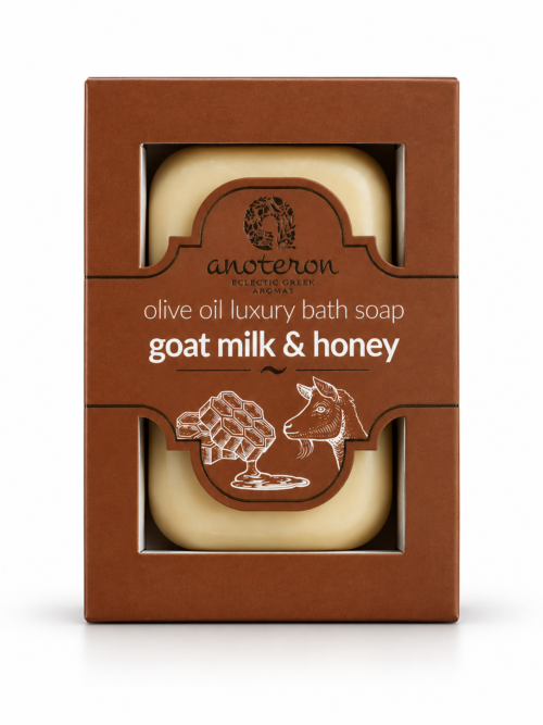 Olive Oil Luxury Bath Soap – Goat Milk & Honey | Anoteron