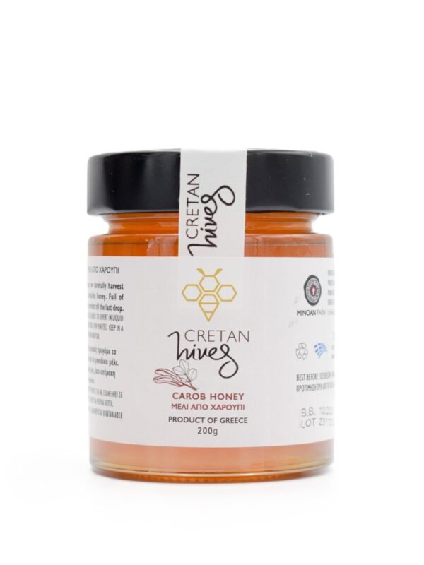 Cretan Hives Honey Carob 200g
