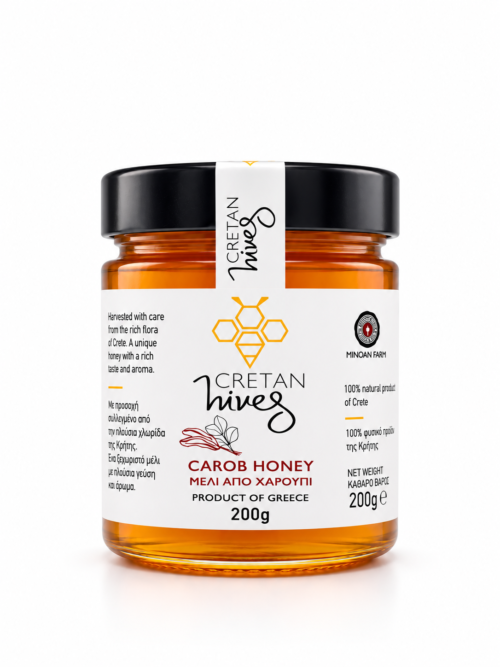 Cretan Hives Honey Carob 200g