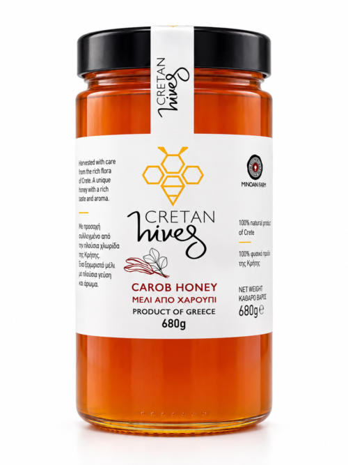 Cretan Hives Honey Carob 680g