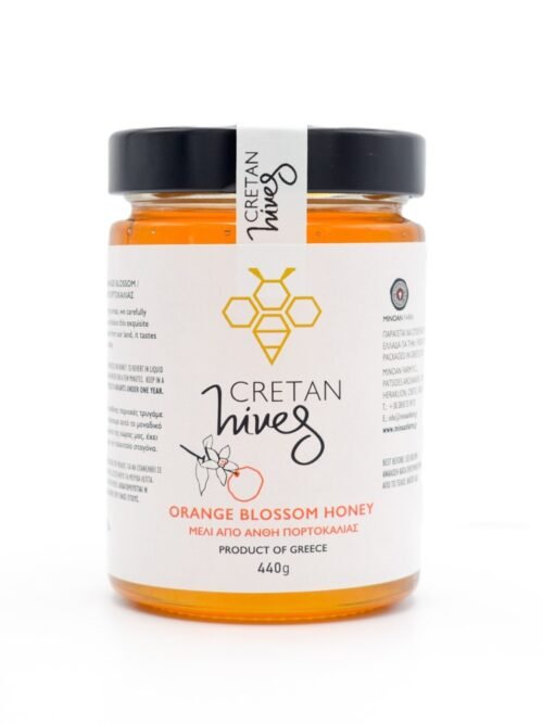 Cretan Hives Honey Orange Blossoms 440g