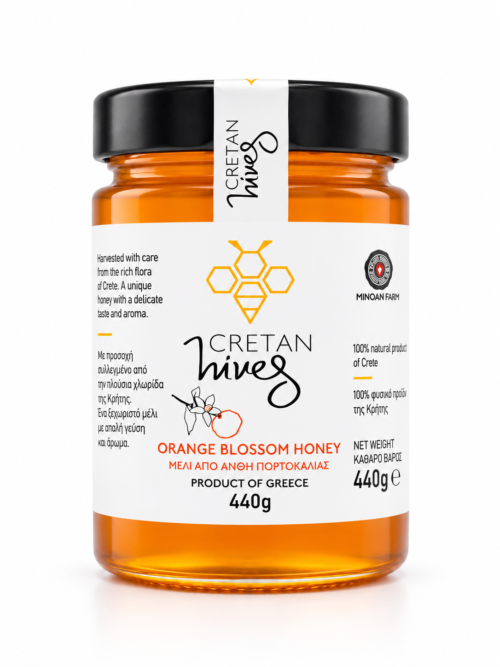 Cretan Hives Honey Orange Blossoms 440g