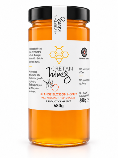 Cretan Hives Honey Orange Blossoms 680g