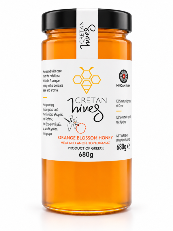 Cretan Hives Honey Orange Blossoms 680g