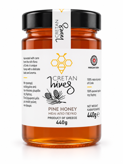 Cretan Hives Honey Pine 440g
