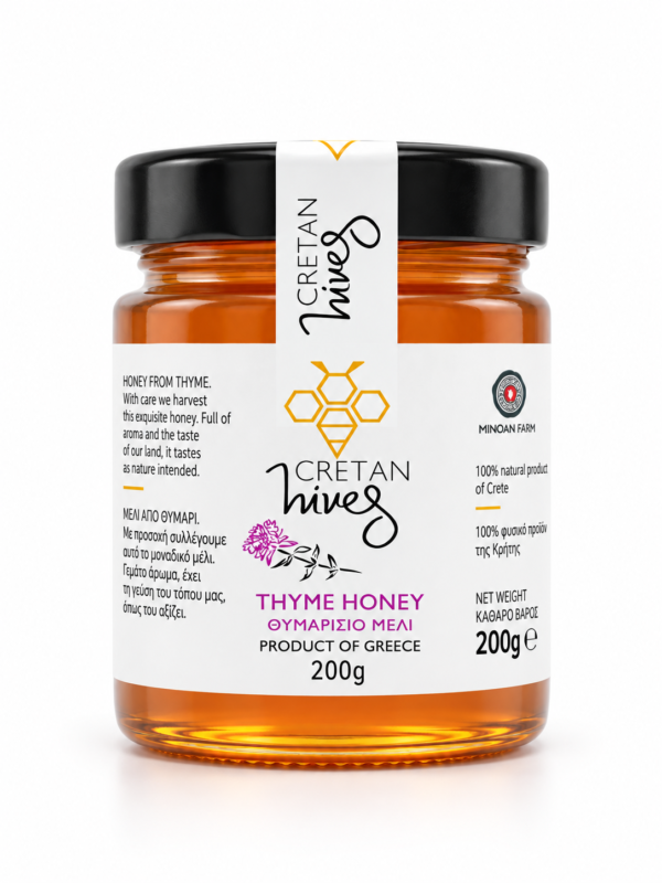 Cretan Hives Honey Thyme & Herbs 200g