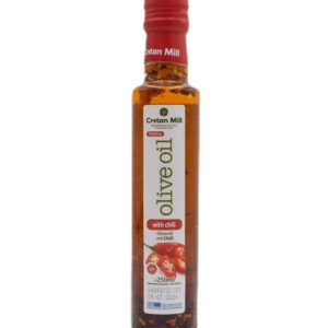 Cretan Mill Olive Oil Basil 250ml