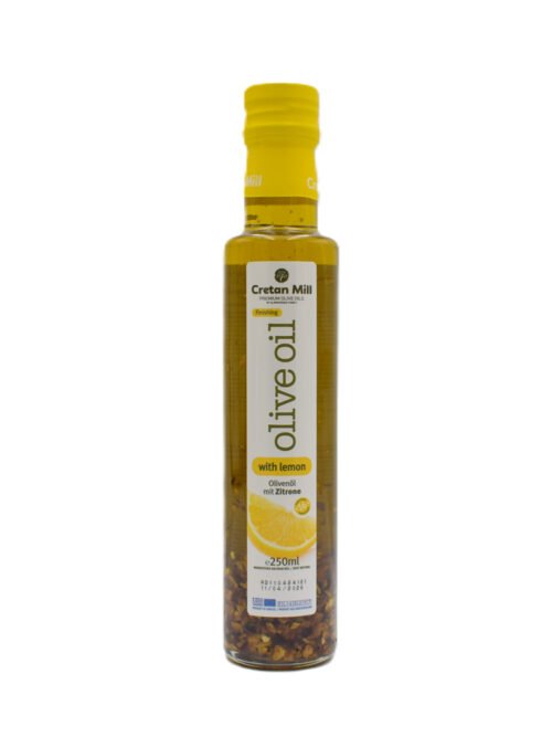 Cretan Mill Olive Oil Lemon 250ml