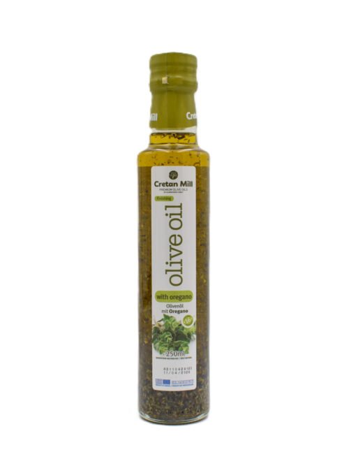 Cretan Mill Olive Oil Oregano 250ml