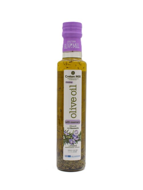 Cretan Mill Olive Oil Rosemary 250ml