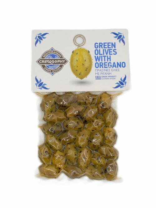 Cretosophy Olives Green Oregano 150g