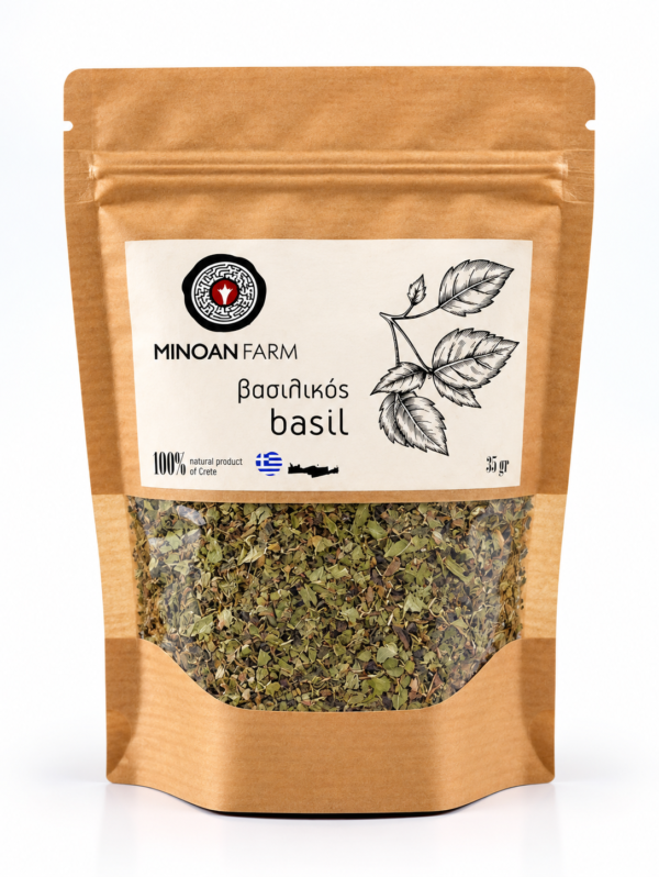 Minoan Farm Basil 35g