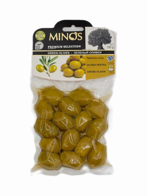 Minos Olives Green 150g