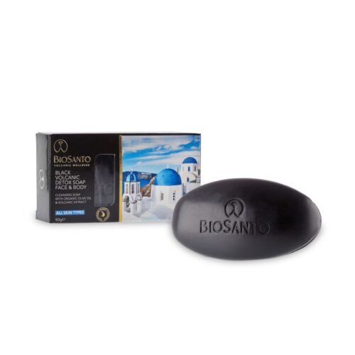 BIOSANTO DETOX SOAP FACE & BODY 90gr