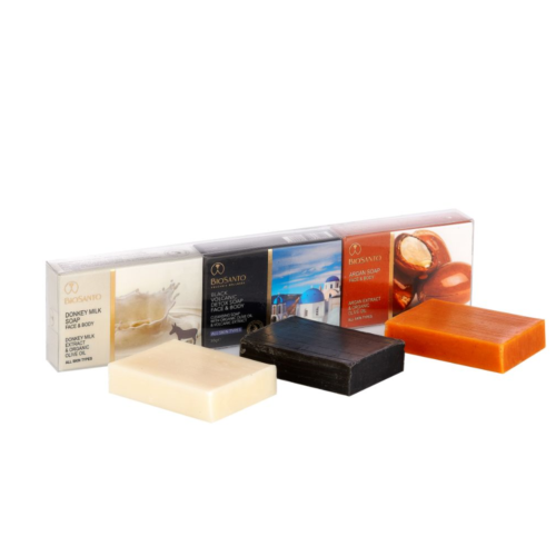 BIOSANTO SOAP COLLECTION GREEK ISLANDS 3x30g