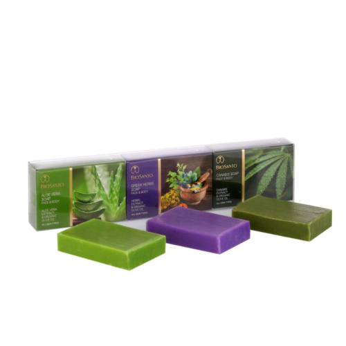 BIOSANTO SOAP COLLECTION GREEK NATURE 3x30g