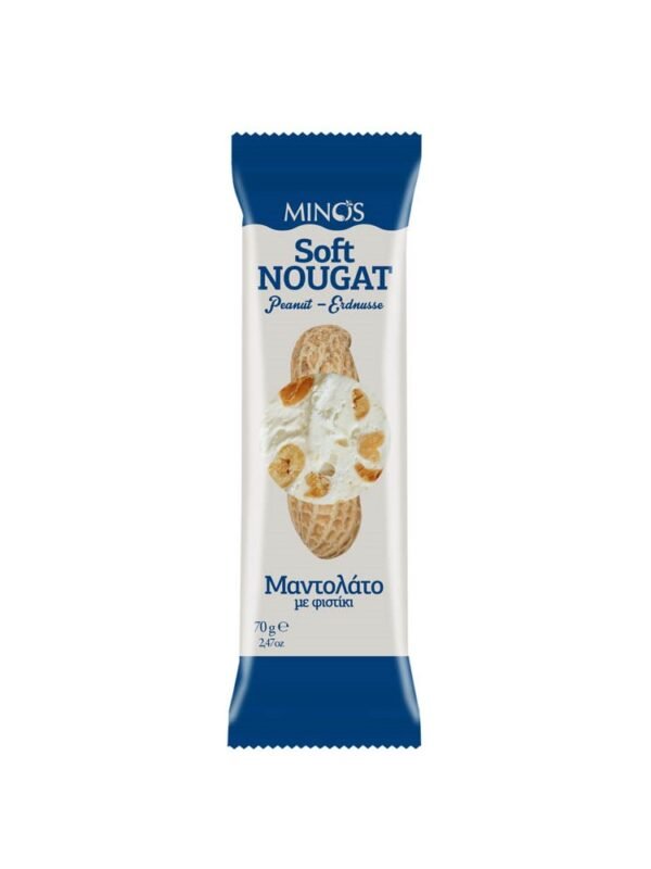 Minos Soft Nougat Peanut 70g