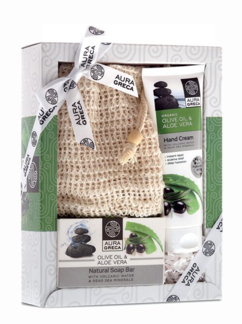 AURA GRECA  SPONGE GIFT SET VOLCANIC