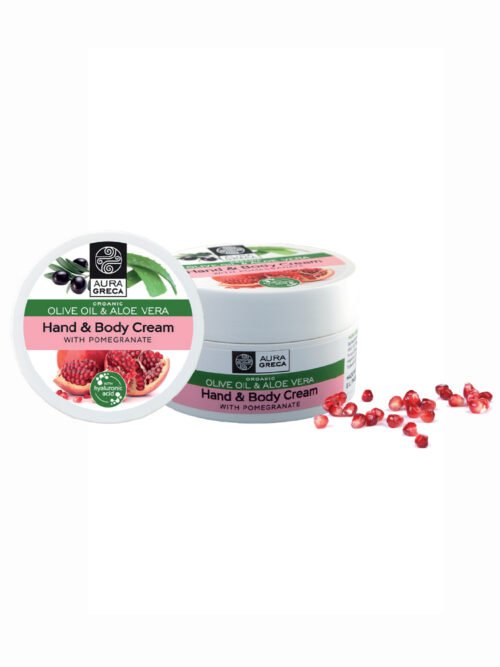 AURA GRECA HAND & BODY CREAM POMEGRANATE 50ml