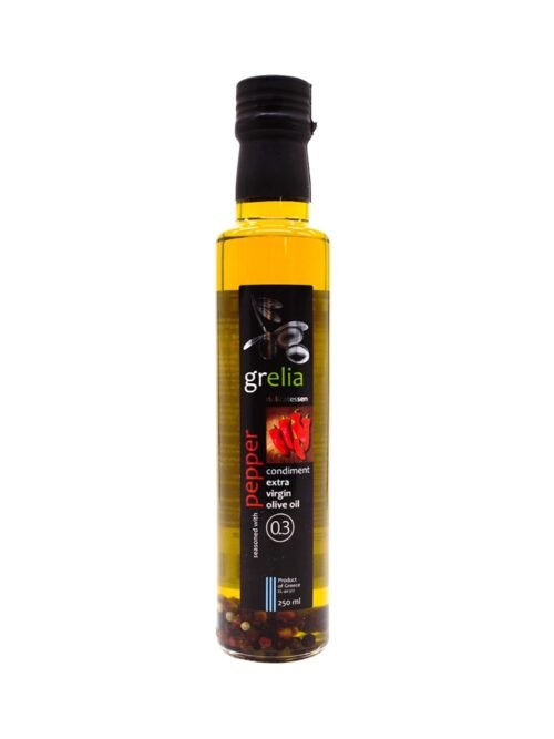 Grelia Chili-1 Grelia Extra Virgin Olive Oil Chili 250ml