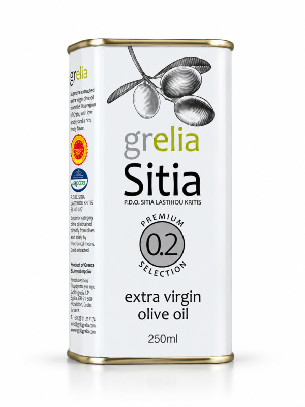 Sitia PDO Extra Virgin Olive Oil 0.2 Premium | Grelia